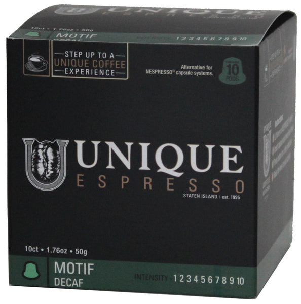 Motif Decaf 10 count Nespresso® Compatible Capsule