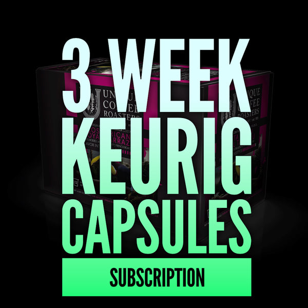 3 Week Keurig Compatible Pod Subscription