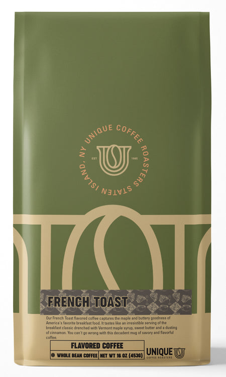 French Toast Flavored Coffee - Unique Coffee Roasters [16oz (1lb)(453.6g)]