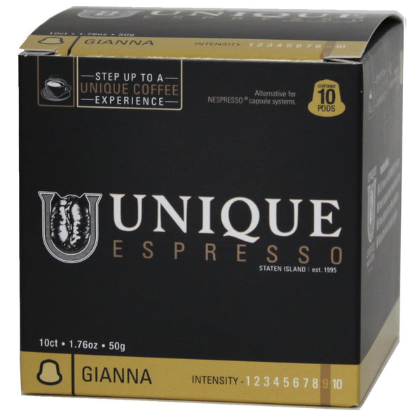 Gianna 10 count Nespresso® Compatible Capsule