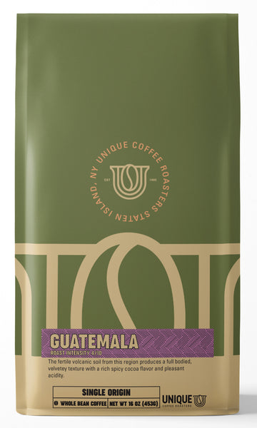 Guatemala Antigua - Unique Coffee Roasters  [16oz (1lb)(453.6g)]