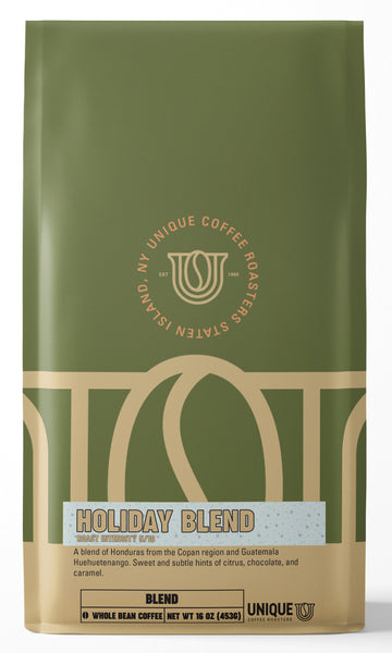 Holiday Blend - Unique Coffee Roasters [16oz (1lb)(453.6g)]