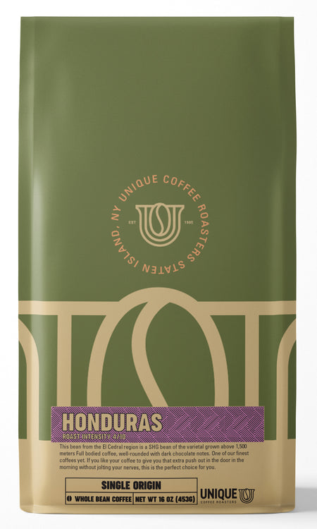 Honduras - Unique Coffee Roasters  [16oz (1lb)(453.6g)]
